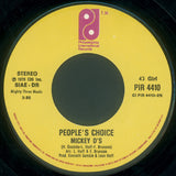 People's Choice : Here We Go Again / Mickey D's (7", Single)