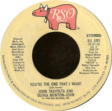 John Travolta And Olivia Newton-John : You're The One That I Want (7", Single, Styrene, Pit)