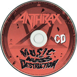Anthrax : Music Of Mass Destruction (CD, Album + DVD-V, Multichannel, NTSC)