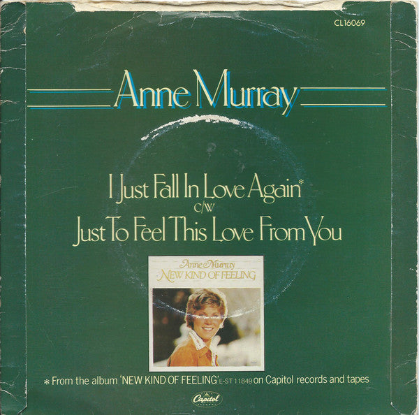 Anne Murray - I Just Fall In Love Again (7) (Very Good (VG)) - DaddyPop