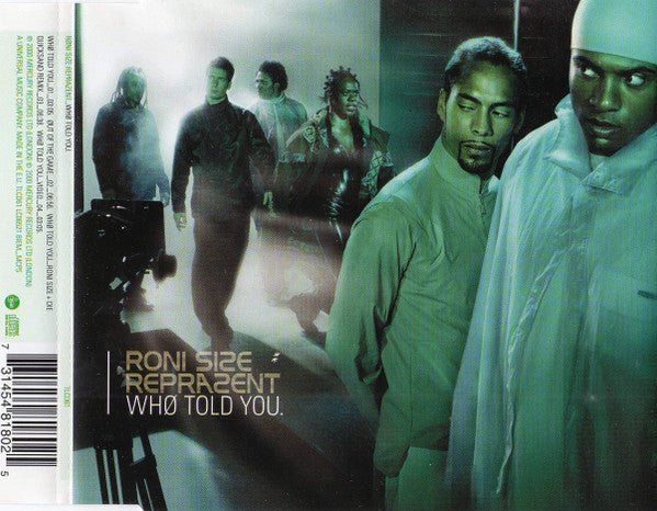 Roni Size / Reprazent : Whø Told You (CD, Single, Enh, PMD)