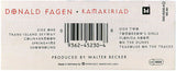 Donald Fagen - Kamakiriad (Cassette) (Very Good Plus (VG)) - DaddyPop
