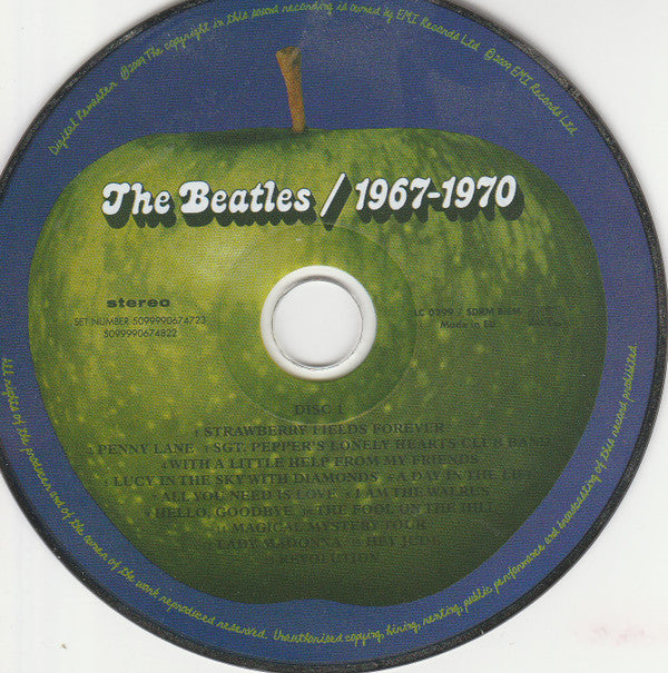 The Beatles : 1967-1970 (2xCD, Comp, RE, RM, Gat)