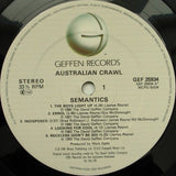 Australian Crawl : Semantics (LP, Album)