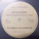 Modest Mussorgsky, Marios Papadopoulos : Pictures At An Exhibition - Works For Piano (LP, Album)