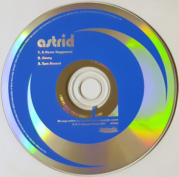 Astrid - It Never Happened (CD) (Very Good Plus (VG)) - DaddyPop
