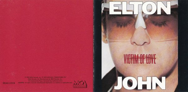 Elton John : Victim Of Love (CD, Album, RE)