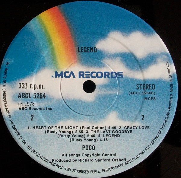 Poco (3) : Legend (LP, Album, Blu)