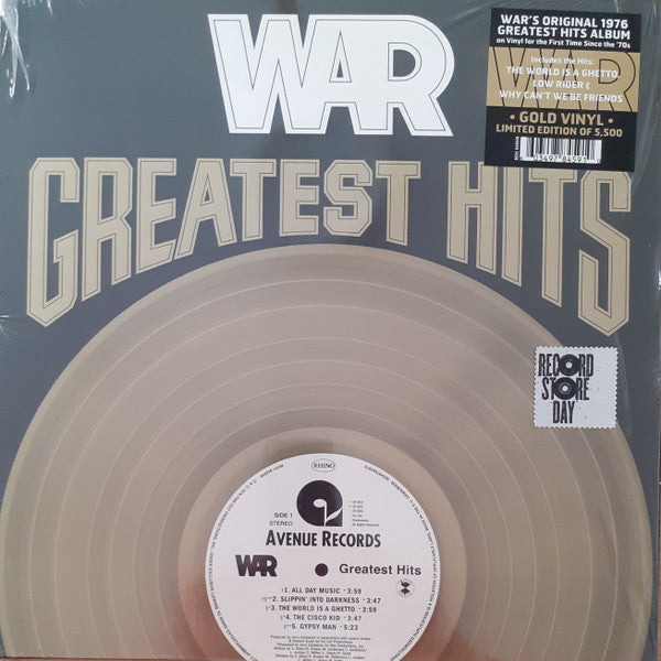 War : Greatest Hits (LP, Comp, Ltd, RE, Gol)