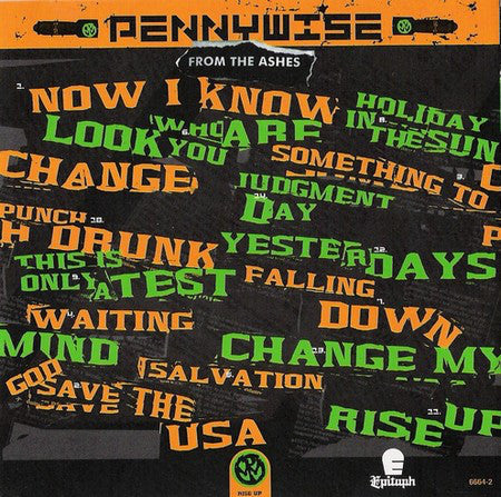 Pennywise : From The Ashes (CD, Album + DVD-V)