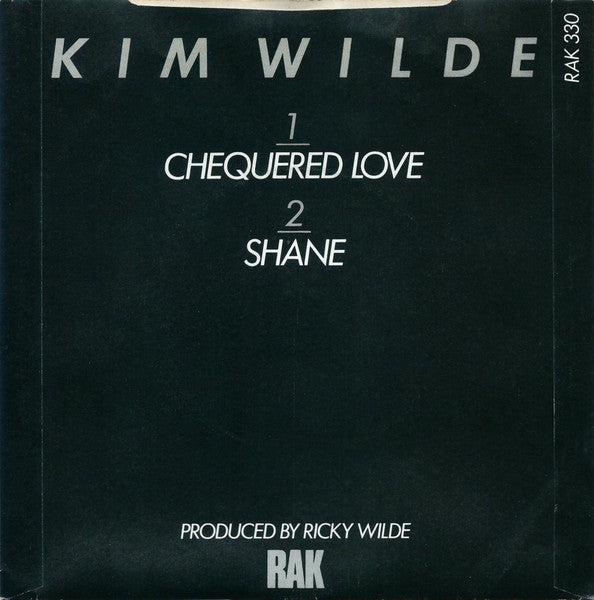 Kim Wilde : Chequered Love (7", Single, Pus)
