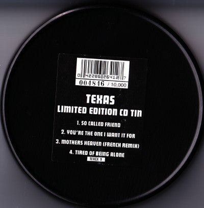 Texas : So Called Friend (CD, Single, Ltd, Num)