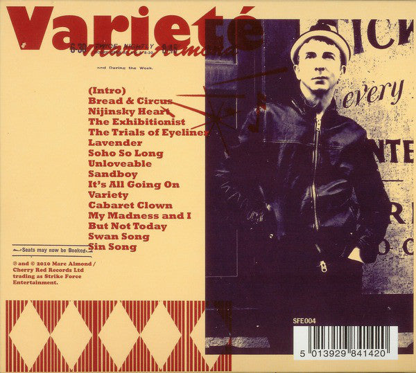 Marc Almond : Varieté (CD, Album + CD + Ltd, S/Edition, Dig)