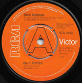Mick Ronson : Billy Porter (7", Single, Promo, Pus)