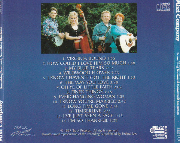Mixt Company : Something Old, Something New, Something Borrowed, Something Bluegrass (CD, Album)