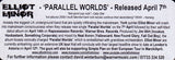 Elliot Minor : Parallel Worlds (CD, Single, Promo)