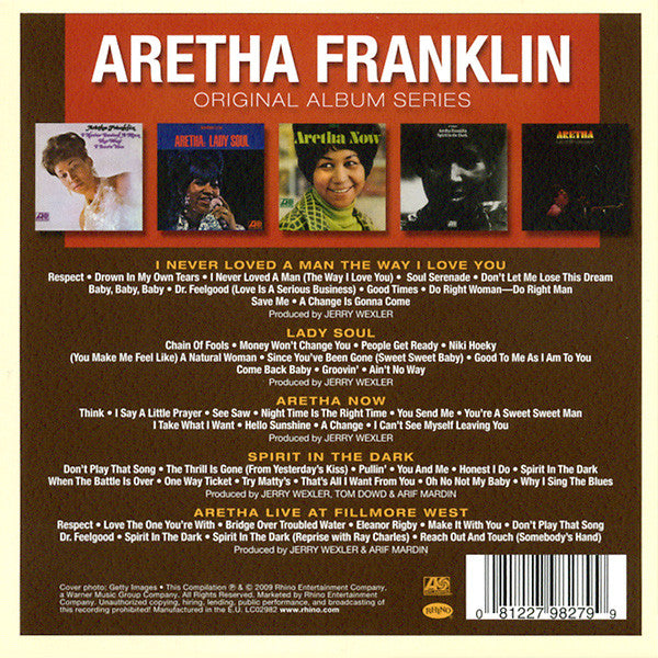 Aretha Franklin - Original Album Series (Box Set) (Very Good Plus (VG)) - DaddyPop