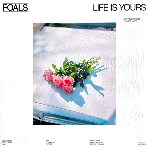 Foals : Life Is Yours (LP, Album, Ltd, Whi)