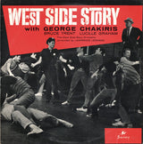 West Side Story 1963 London Cast, Orchestra Conducted By Lawrence Leonard With George Chakiris, Bruce Trent, Lucille Graham - West Side Story (LP) (Very Good (VG)) - DaddyPop