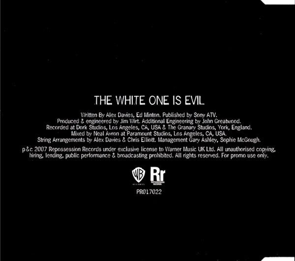 Elliot Minor : The White One Is Evil (CD, Single, Promo)