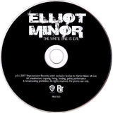 Elliot Minor : The White One Is Evil (CD, Single, Promo)