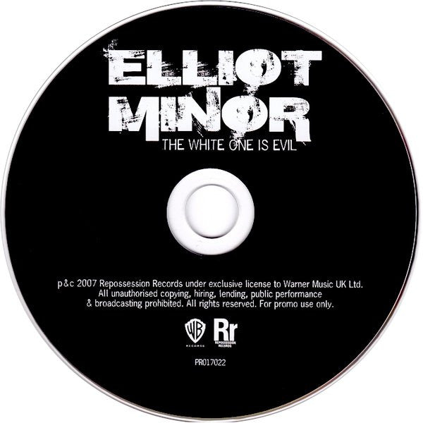 Elliot Minor : The White One Is Evil (CD, Single, Promo)