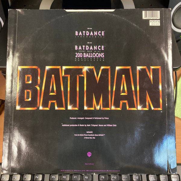Prince : Batdance (The Batmix) (12", Single)