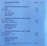 Wolfgang Amadeus Mozart, Karl Leister, Hans-Martin Linde, Gerhard Turetschek : Clarinet Concerto - Flute Concerto - Oboe Concerto  (CD, Comp, RM)