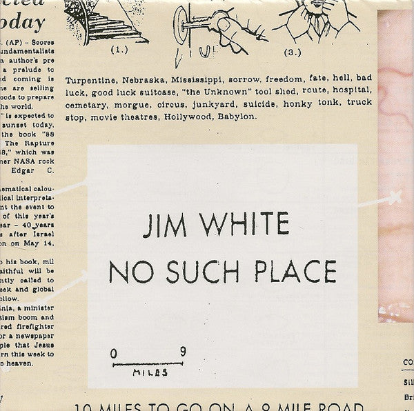 Jim White : No Such Place (CD, Album, RE)