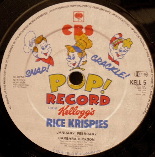 Barbara Dickson / Fiction Factory : January, February / (Feels Like) Heaven (7", Promo)