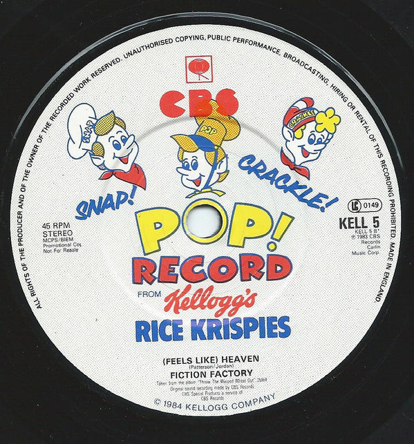 Barbara Dickson / Fiction Factory : January, February / (Feels Like) Heaven (7", Promo)