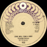 Yes : Love Will Find A Way (12", Single)