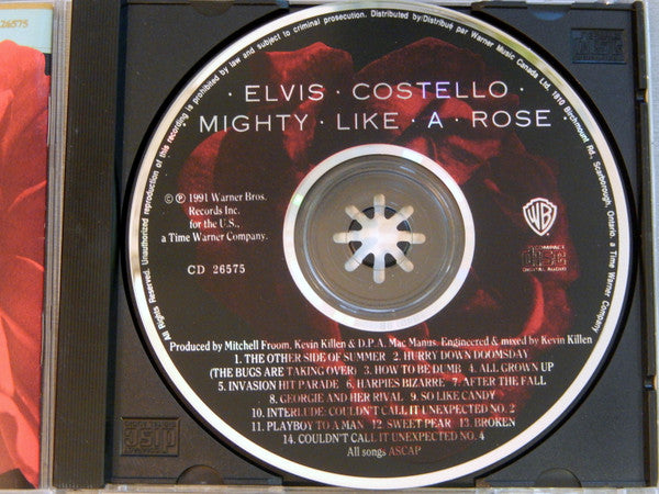 Elvis Costello : Mighty Like A Rose (CD, Album)