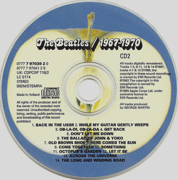 The Beatles : 1967-1970 (2xCD, Comp, RE, RM, Fat)