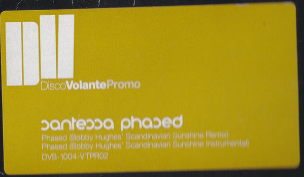 Santessa : Phased (12", Promo)