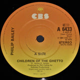 Philip Bailey : Children Of The Ghetto (7")