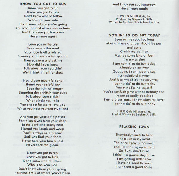 Stephen Stills : Stephen Stills 2 (CD, Album, RE, RM)