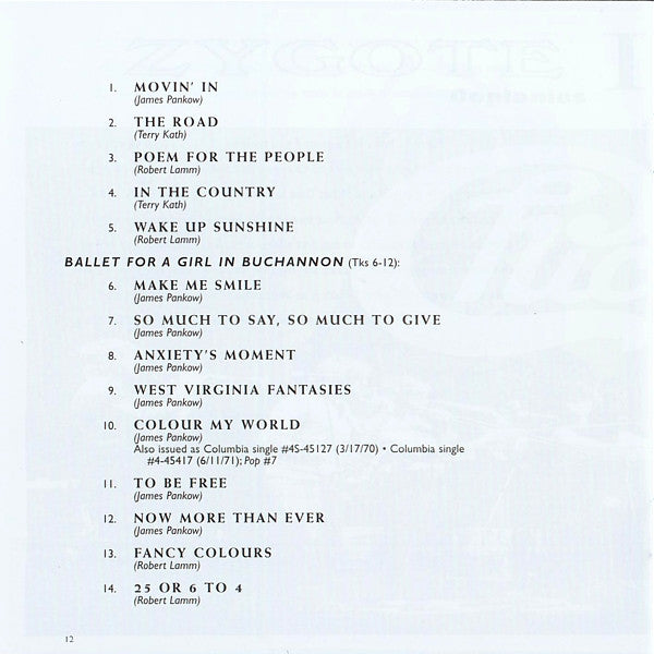 Chicago (2) : Chicago (CD, Album, RE, RM)