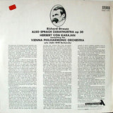 Richard Strauss, Wiener Philharmoniker, Herbert von Karajan : Also Sprach Zarathustra (LP, RE)