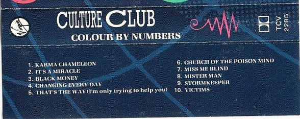 Culture Club : Colour By Numbers (Cass, Album)
