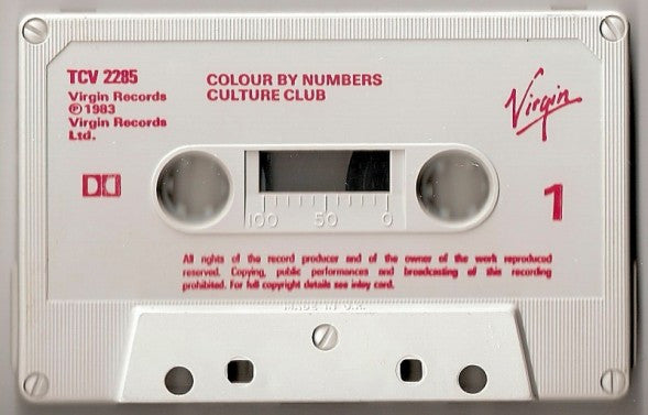 Culture Club : Colour By Numbers (Cass, Album)