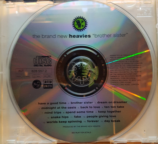 The Brand New Heavies : Brother Sister (CD, Album)