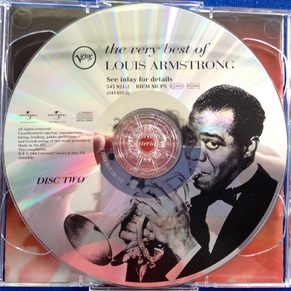 Louis Armstrong : The Very Best Of Louis Armstrong (2xCD, Comp)