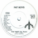 Fat Boys : The Twist (7", Whi)