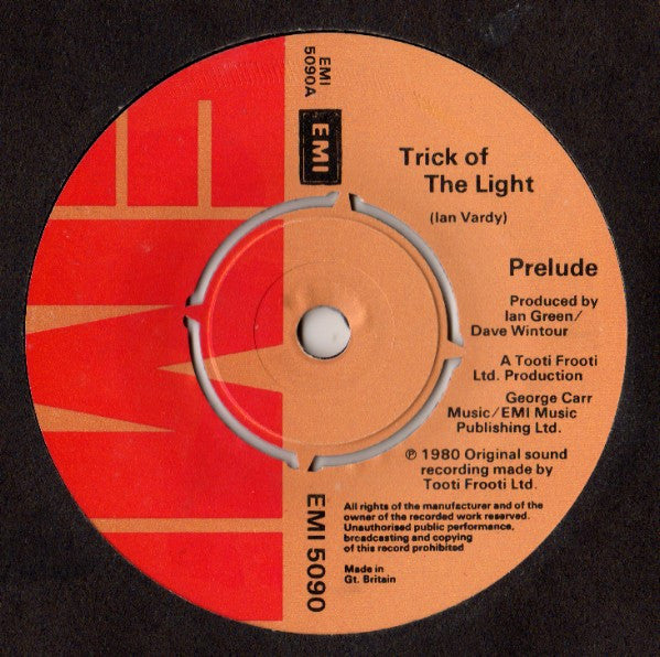 Prelude (3) : Trick Of The Light (7", Single)