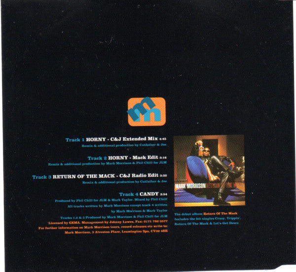 Mark Morrison : Horny (CD, CD2)