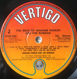 Graham Parker And The Rumour : The Best Of Graham Parker And The Rumour (LP, Comp)