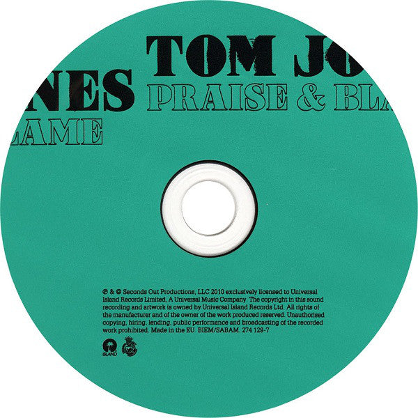 Tom Jones : Praise & Blame (CD, Album, Enh)