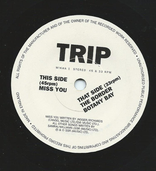 Trip (11) : Birth : The Two - Take Trip Tape (7", 3 T)