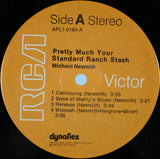 Michael Nesmith : Pretty Much Your Standard Ranch Stash (LP, Album, Ind)